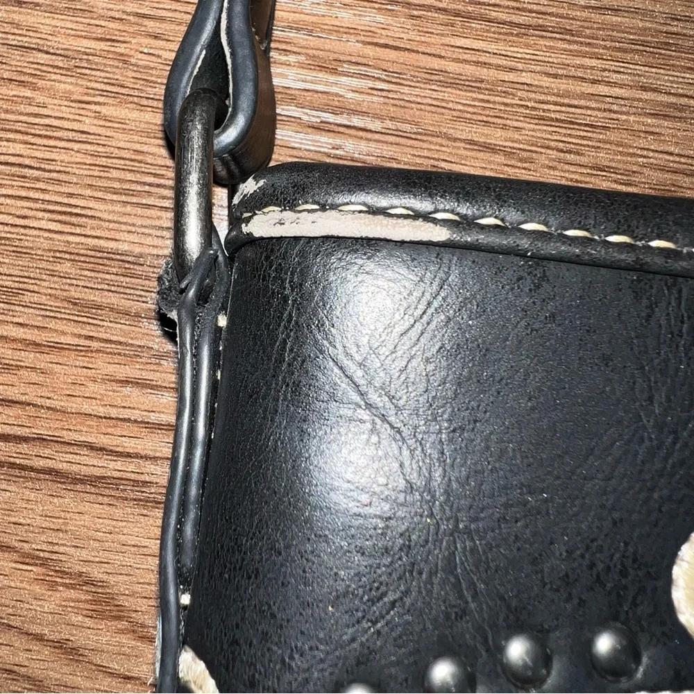 Montana West Black Embroidered Floral Crossbody Bag